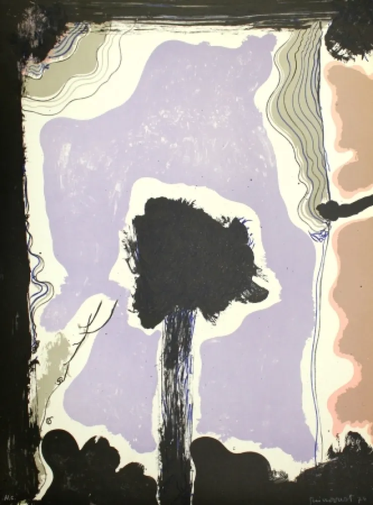 Lithograph Guinovart - Gui 4