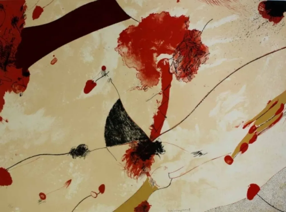 Lithograph Guinovart - Natu