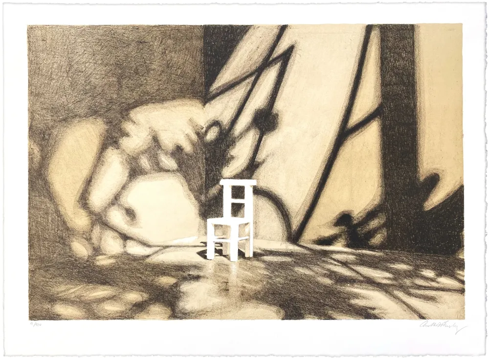 Lithograph Harboe Flensburg - No title 3