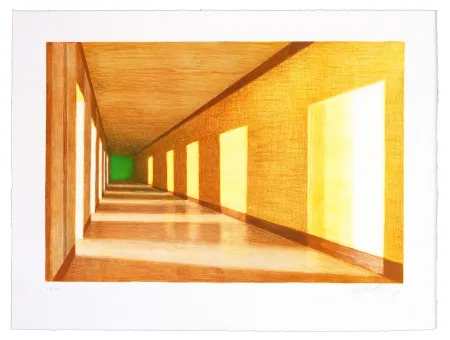 Lithograph Harboe Flensburg - Sans Titre