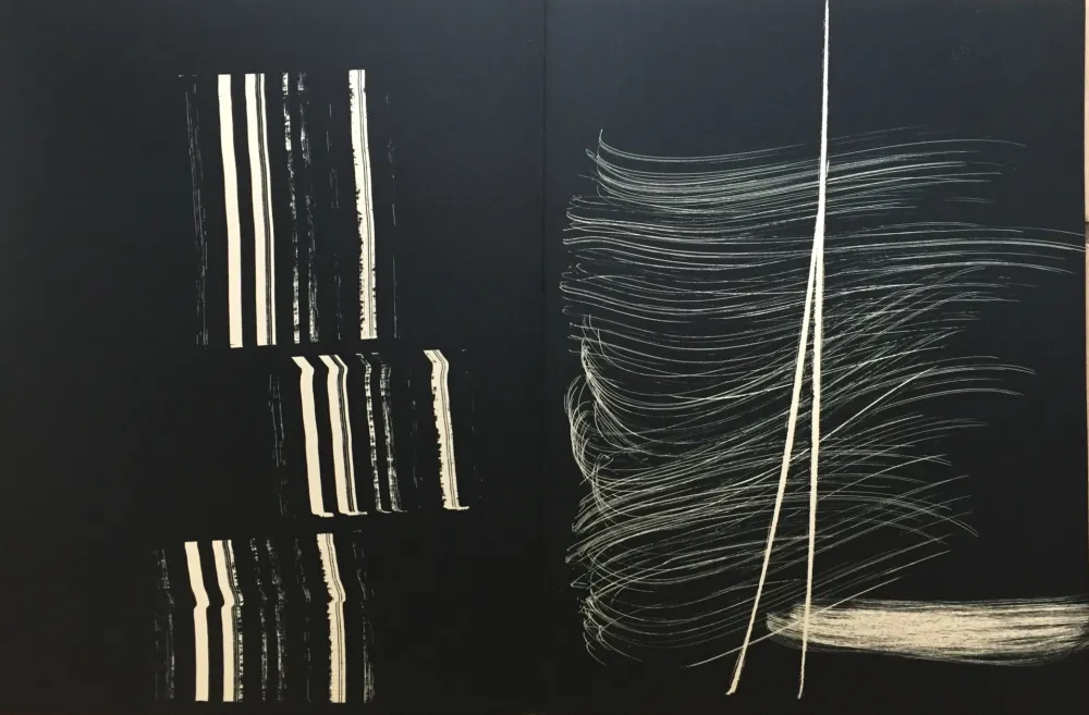 Lithograph Hartung - Farandole 10