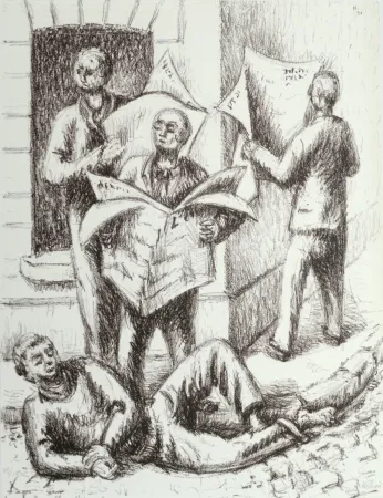 Lithograph Helion - Brunidor II