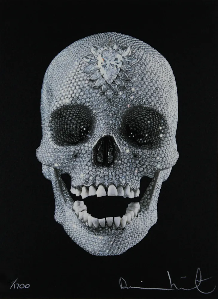 Screenprint Hirst - For the Love of God, Believe