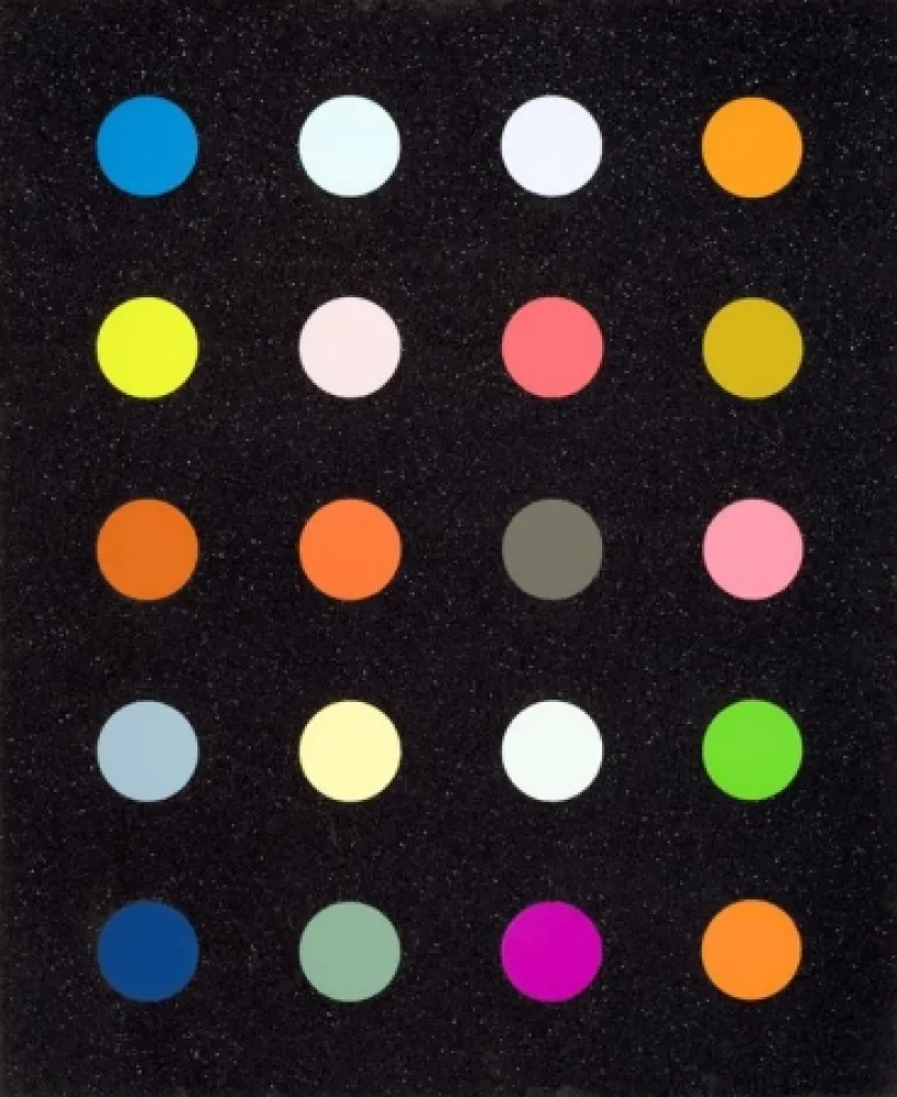 Screenprint Hirst - Methylamine-13c