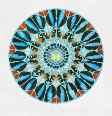 Screenprint Hirst - Psalm: Ad te, Domine, Levavi