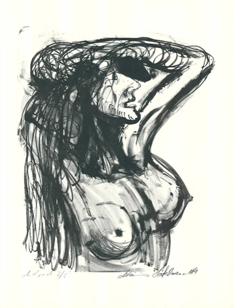 Lithograph Höckelmann - Alexandra