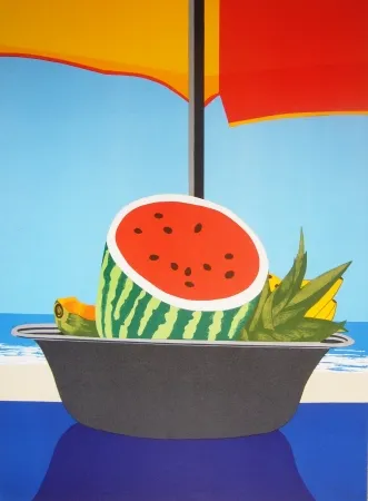 Lithograph Hoyos - Porcelana del Caribe 