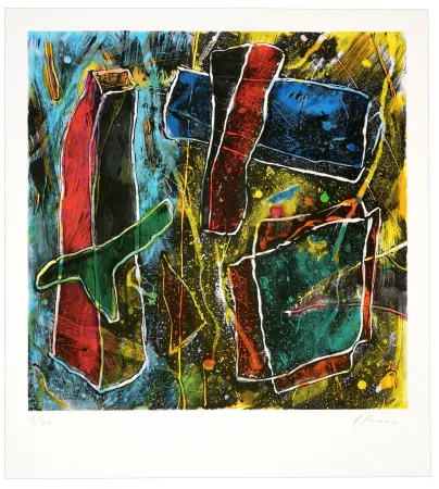 Lithograph Humair - I