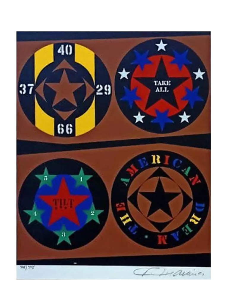 Screenprint Indiana - THE AMERICAN DREAM