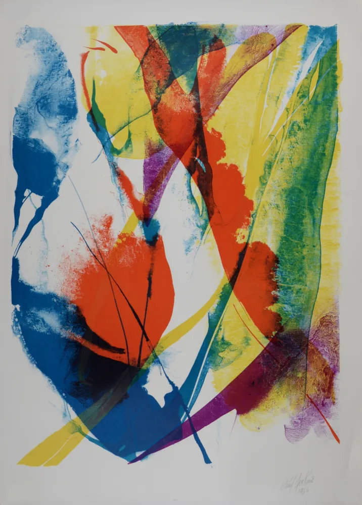 Lithograph Jenkins - Composition IV (#1), 1965