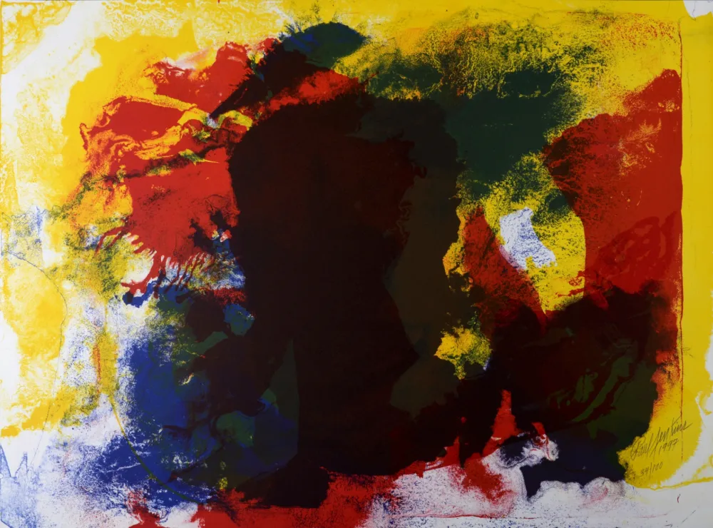 Lithograph Jenkins - Five Invocations #2 - Hand-signed