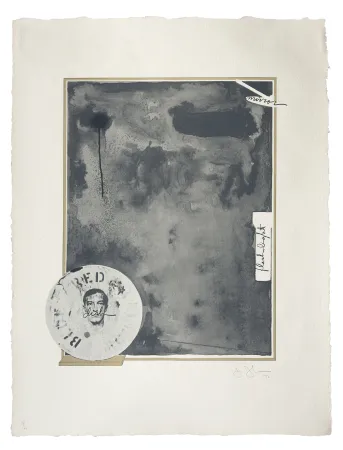 Lithograph Johns - Souvenir I