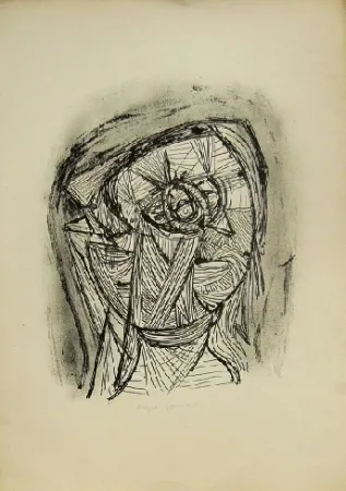 Lithograph Jorn - Sans titre 