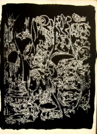 Lithograph Jorn - Sans titre 