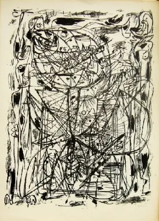 Lithograph Jorn - Sans titre 