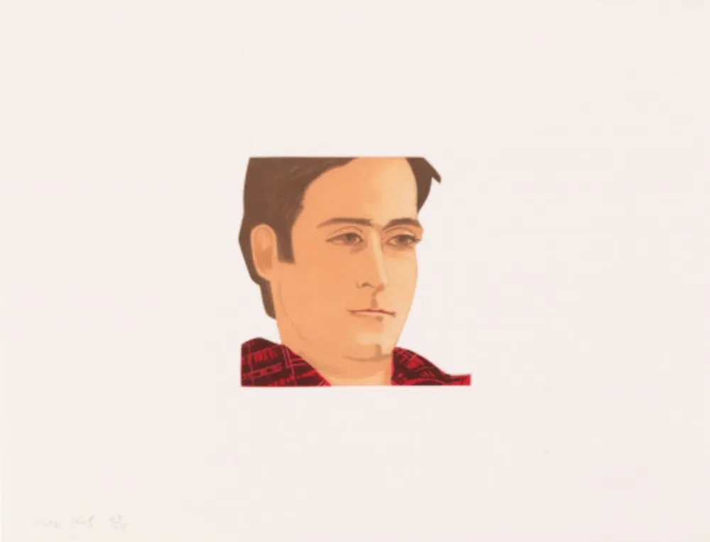 Aquatint Katz - Face of the Poet 3