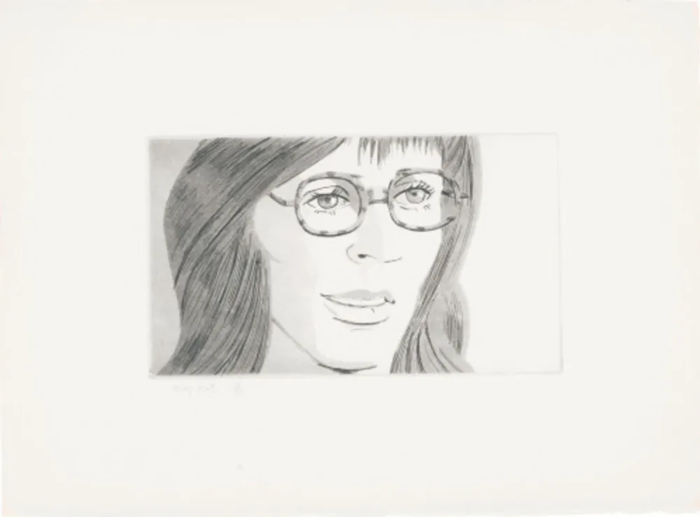 Etching And Aquatint Katz - June Ekman's Class 1