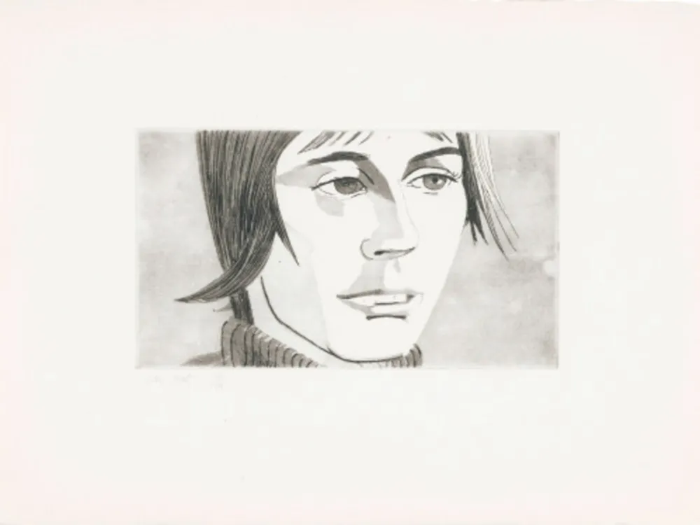 Etching And Aquatint Katz - June Ekman's Class 2