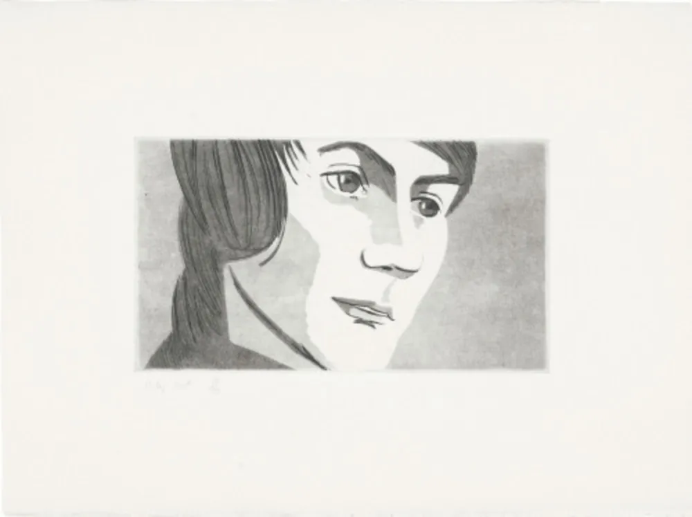 Etching And Aquatint Katz - June Ekman's Class 4