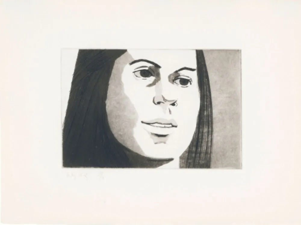 Etching And Aquatint Katz - June Ekman's Class 5