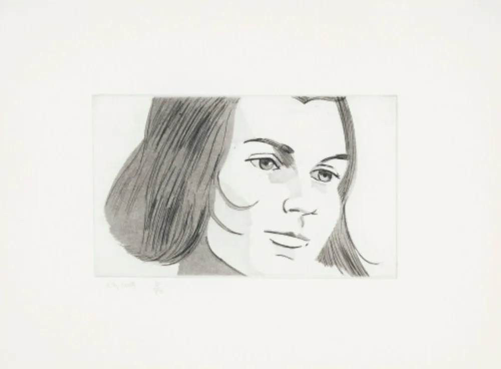 Etching And Aquatint Katz - June Ekman's Class 6