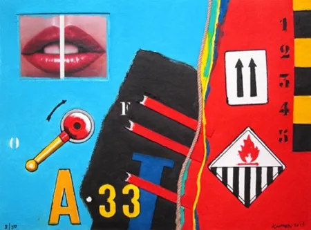 No Technical Klasen - A 33 - Aquagravure de Peter KLASEN