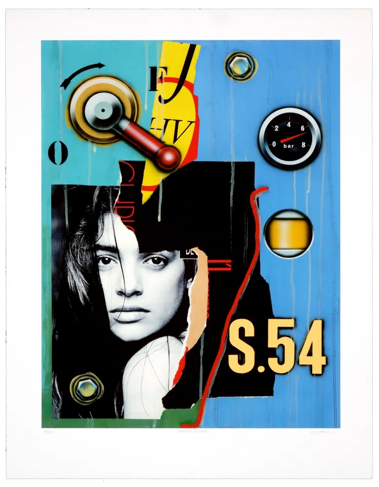 Numeric Print Klasen - Manette/regard/S.54