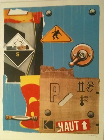 Lithograph Klasen - Sans titre