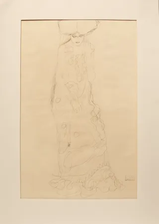 Lithograph Klimt - Untitled (d)