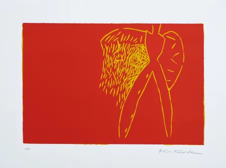 Linocut Kuroda - Sud I