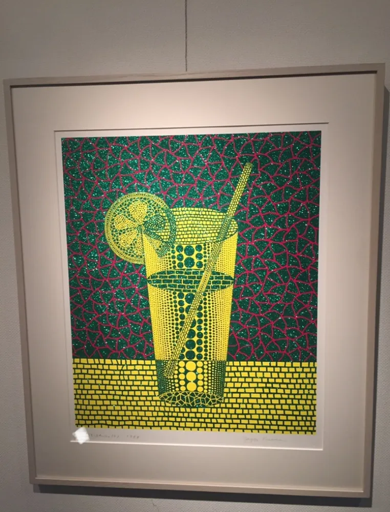 Screenprint Kusama - Lemonsquash2 