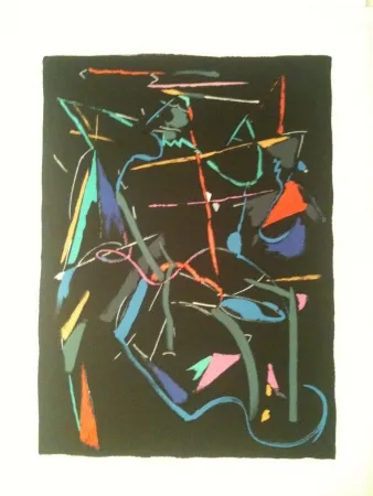 Lithograph Lanskoy - Sans titre