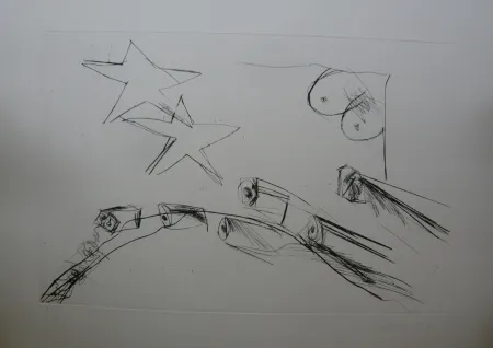 Etching Lataster - Sans titre