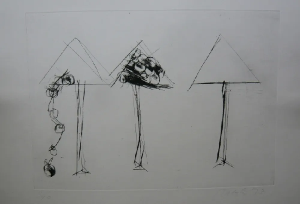 Etching Lataster - Sans titre