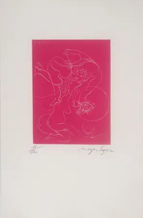 Etching Lazar - Cantique des Cantiques, Baiser solaire