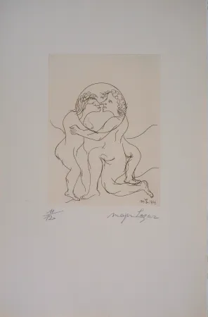 Etching Lazar - Cantique des Cantiques, Passion, Je ne vois que toi