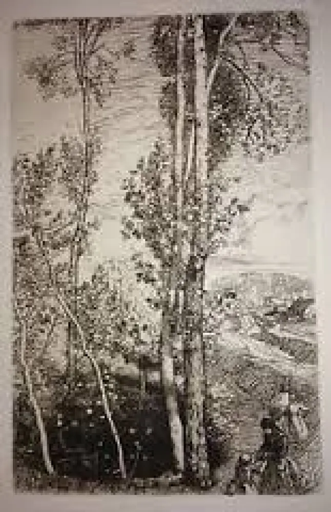 Etching Lepere - La petite mare