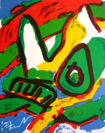 Lithograph Lindstrom - Sans titre