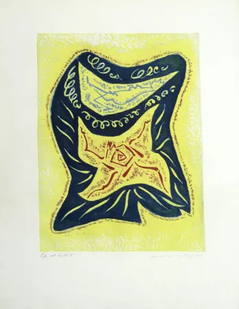 Engraving Masson - Les Hain-Teny