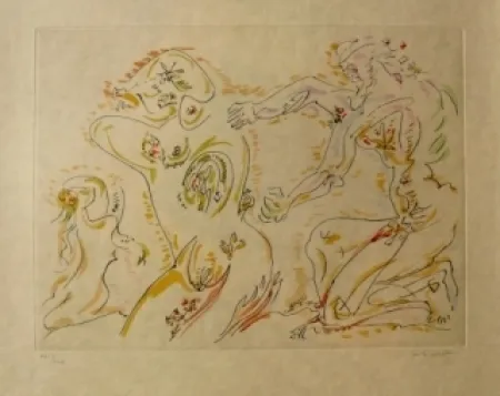 Etching And Aquatint Masson - Sans titre