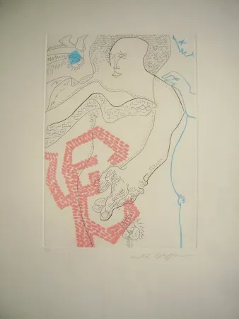 Etching Masson - Thésée