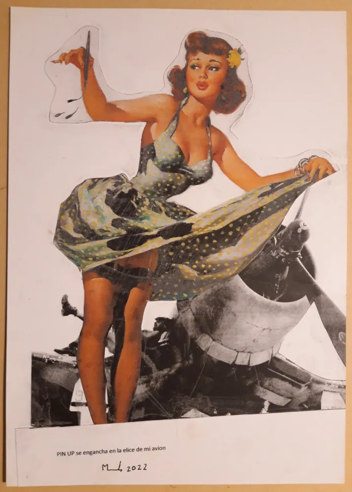 No Technical Metras - PIN UP se engancha en la helice de mi avión