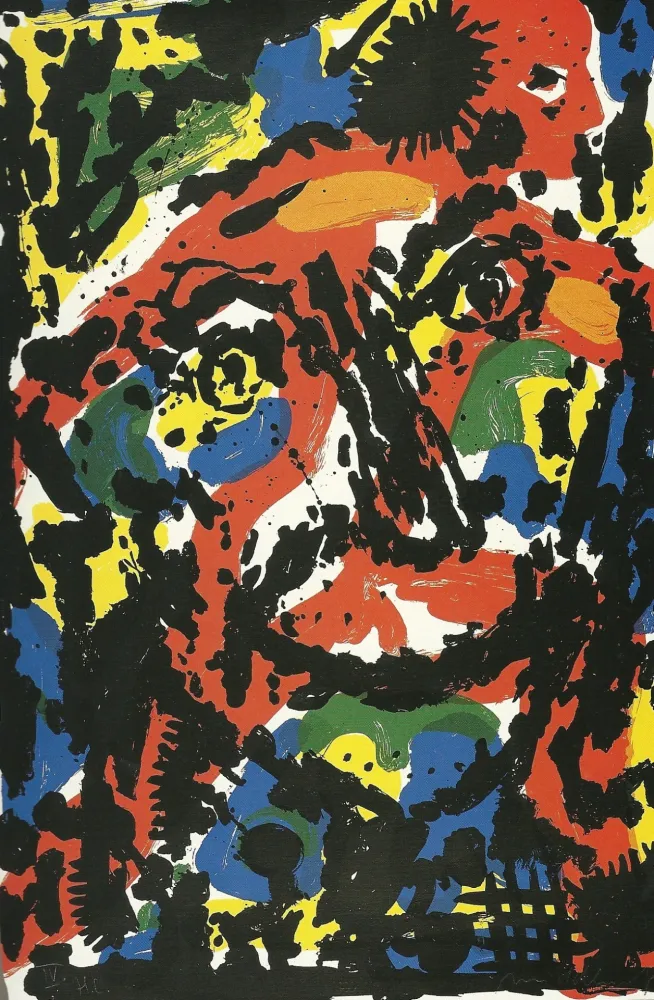 Lithograph Middendorf - JO BARCELONA