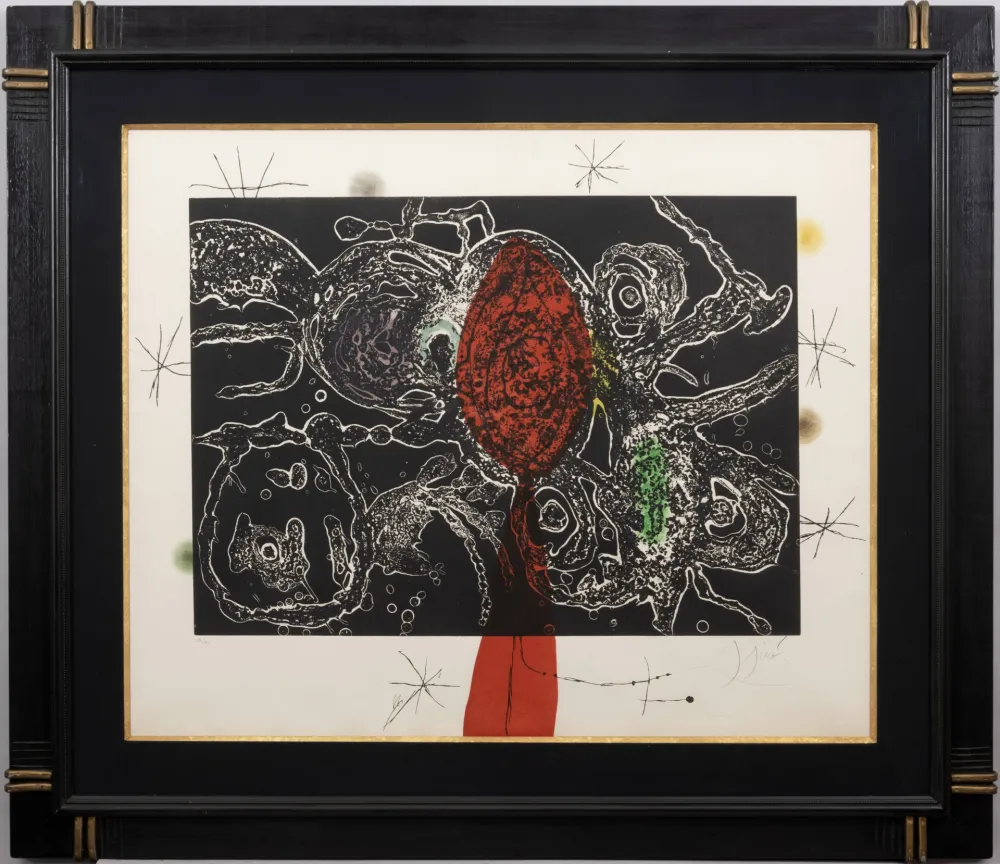 Etching And Aquatint Miró - Espriu - Miró II