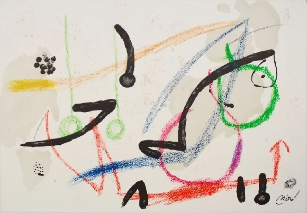 Lithograph Miró - Maravillas con variaciones acrosticas 7