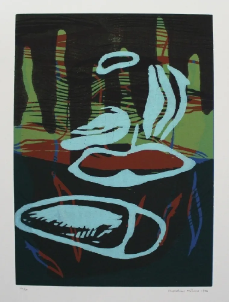 Lithograph Mücke - Untitled