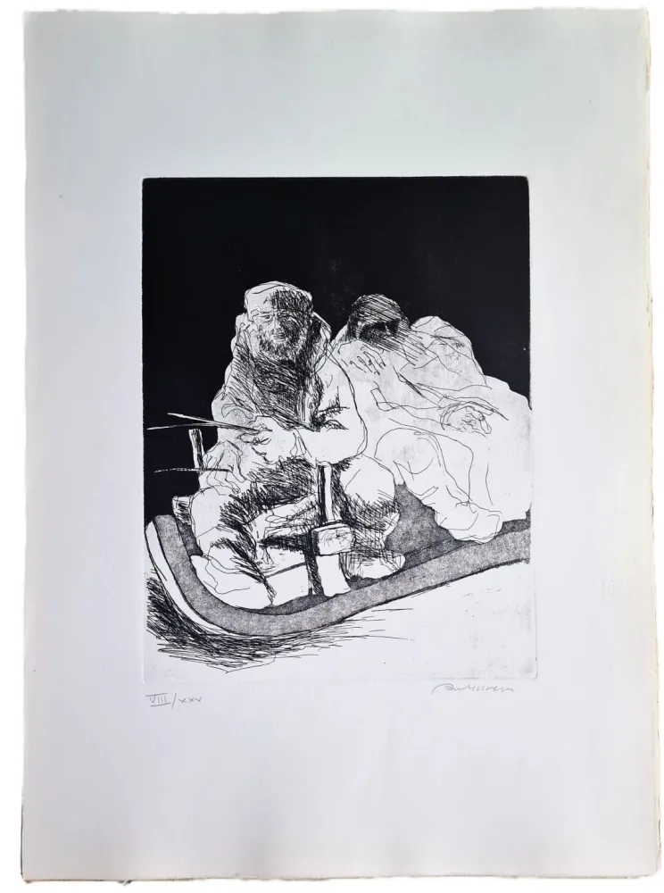 Engraving Murer - Ghe rivarem a baita?