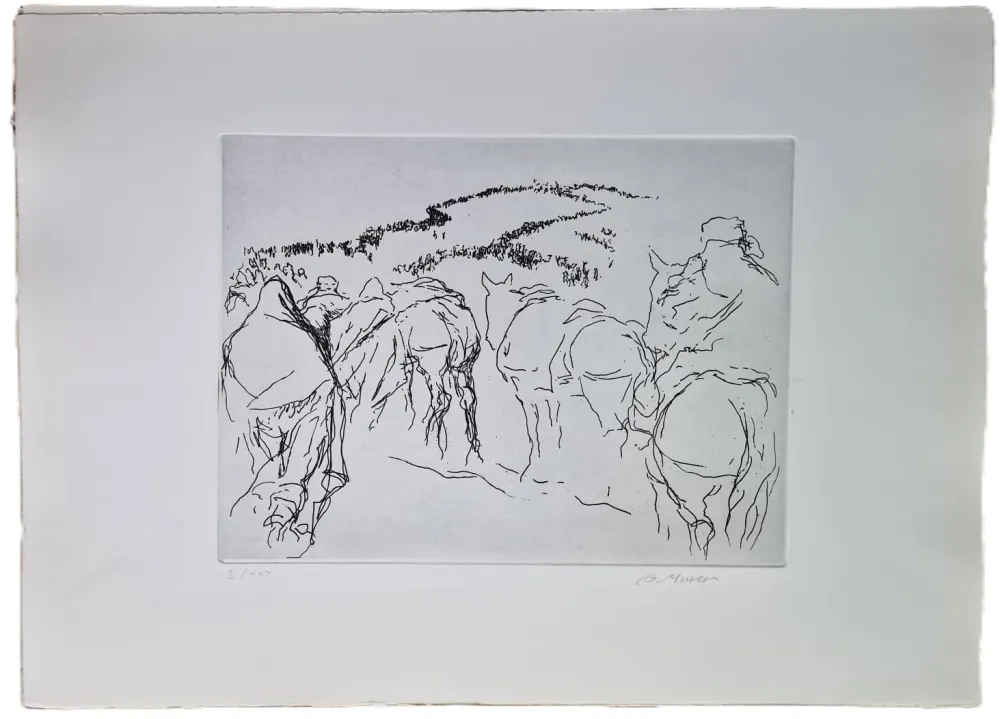 Engraving Murer - Ghe rivarem a baita?