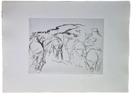 Engraving Murer - Ghe rivarem a baita?