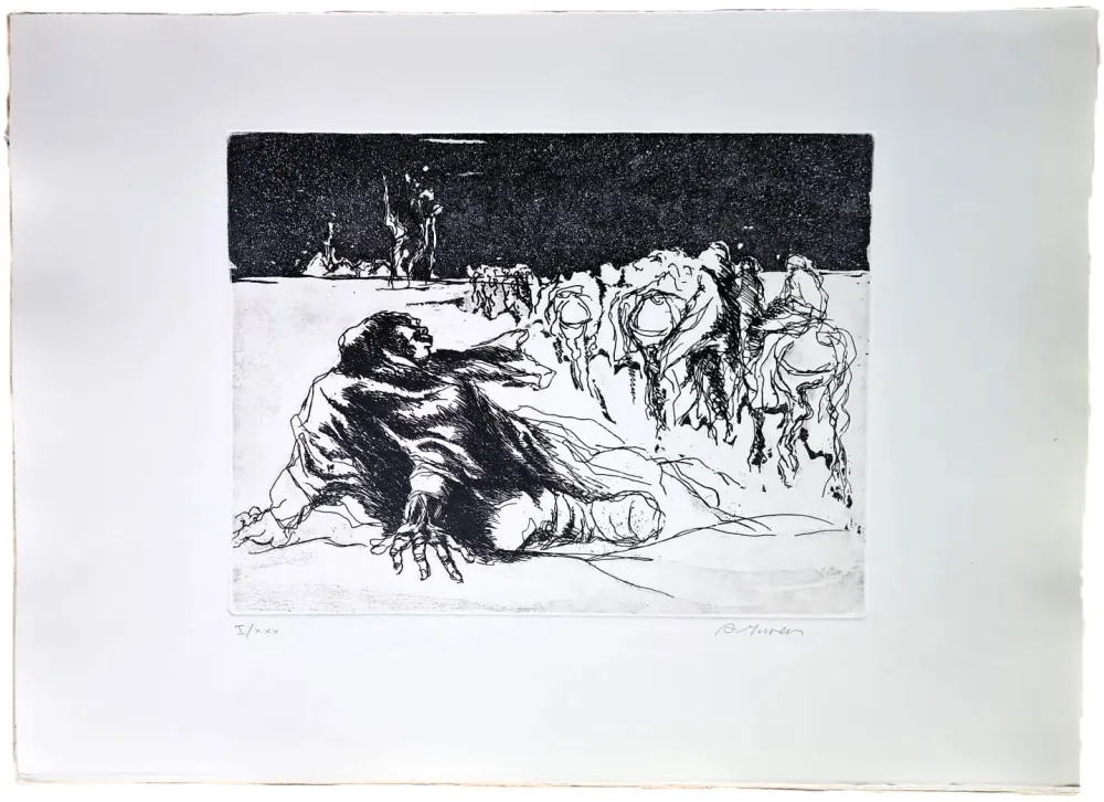 Engraving Murer - Ghe rivarem a baita?